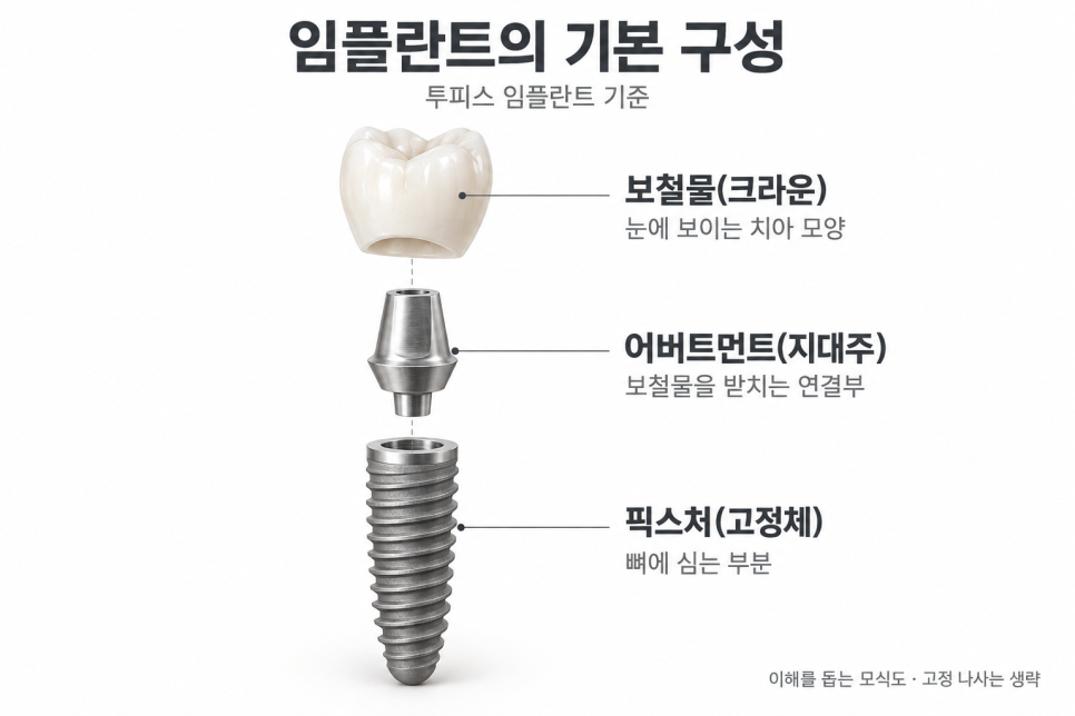 강남역 임플란트 종류별 차이, 원피스 투피스는 뭐가 다른가요?ㅣ메이크치과 관련 이미지 2