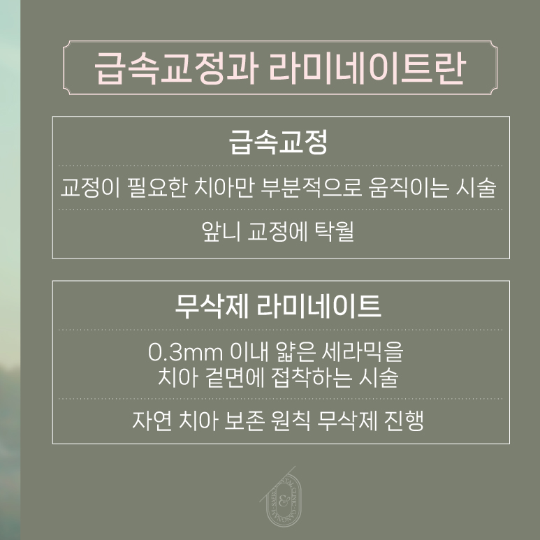 예쁜 스마일 라인 만들기 (급속교정 + 에어네이트 a.k.a 무삭제 라미네이트) 관련 이미지 5