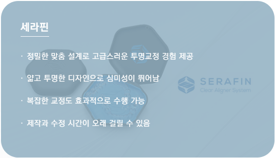세라핀이란 무엇인가요? (투명교정종류 세라핀) 관련 이미지 3