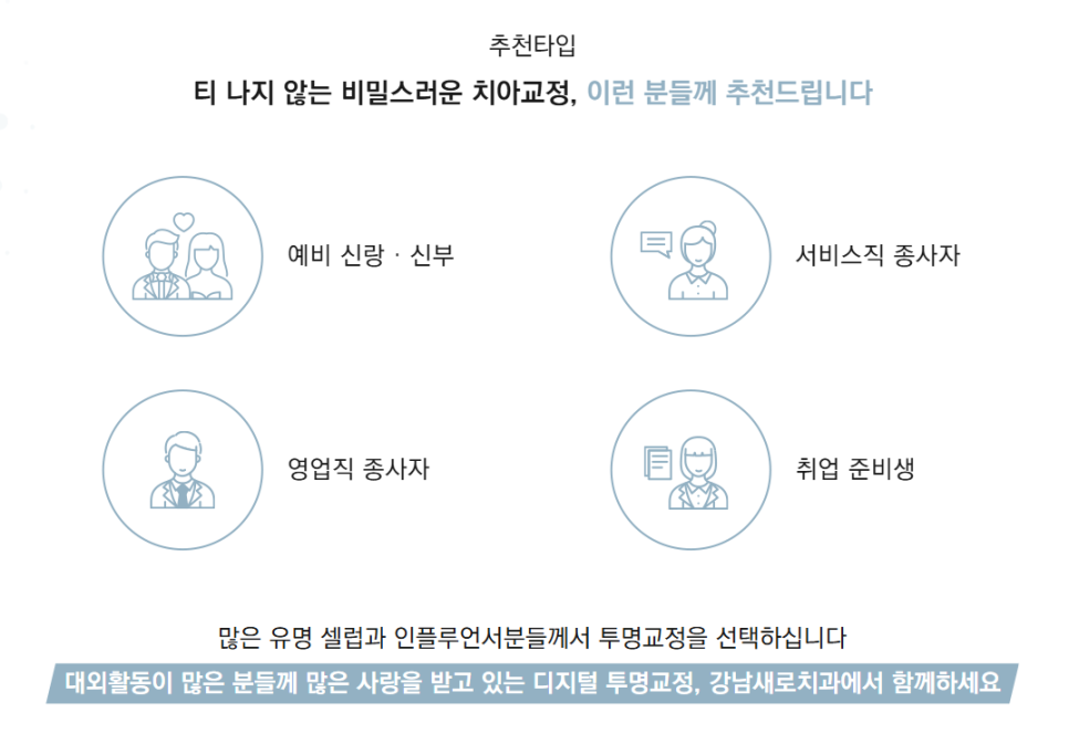 치아교정종류 한눈에 보기 티 안나게 예뻐지고 싶다면 (투명교정) 관련 이미지 3