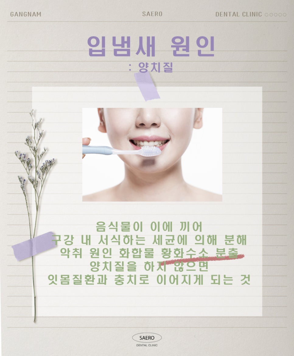 양치질을 해도 입냄새가 난다면 (구취 원인과 해결법) 관련 이미지 3