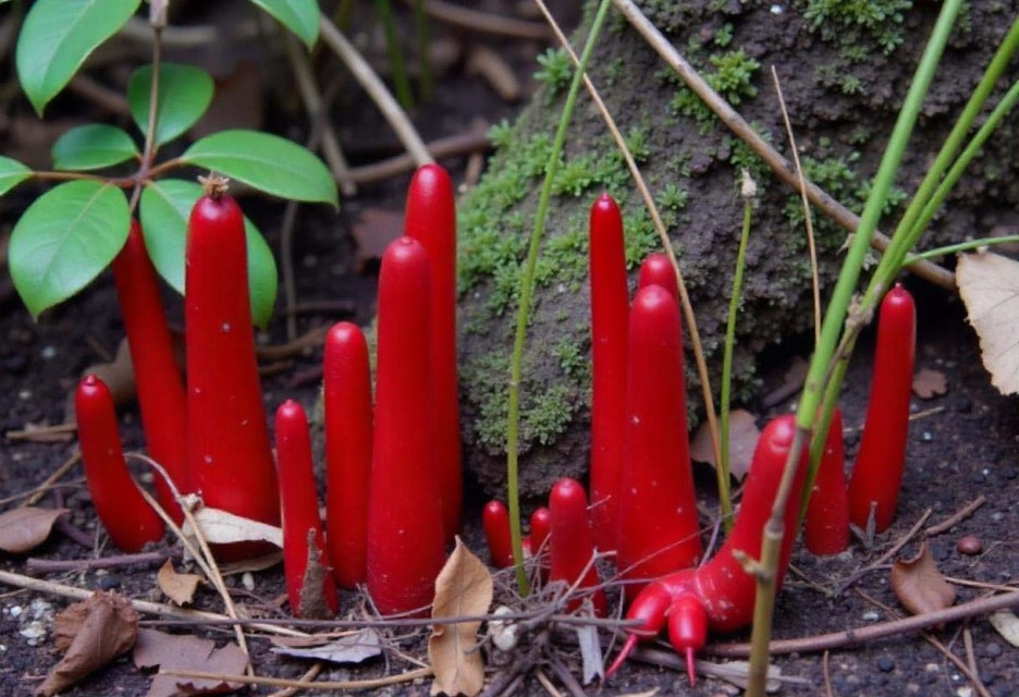 Red Stag Horn Mushroom Toxicity and Differences from Ganoderma Mushroom image 3
