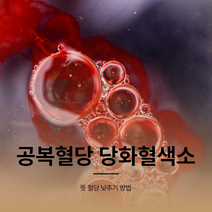공복혈당 당화혈색소 뜻 혈당 낮추기 방법 관련 이미지 1
