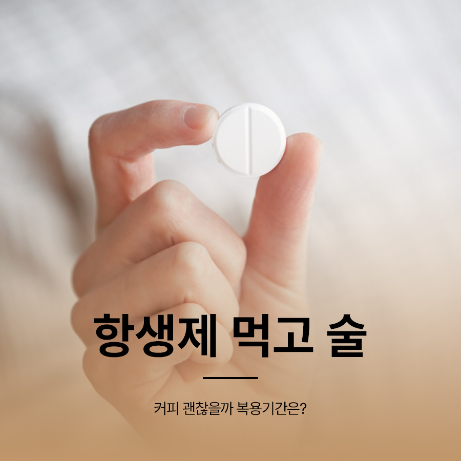 항생제 먹고 술 커피 괜찮을까 복용기간은? 관련 이미지 1