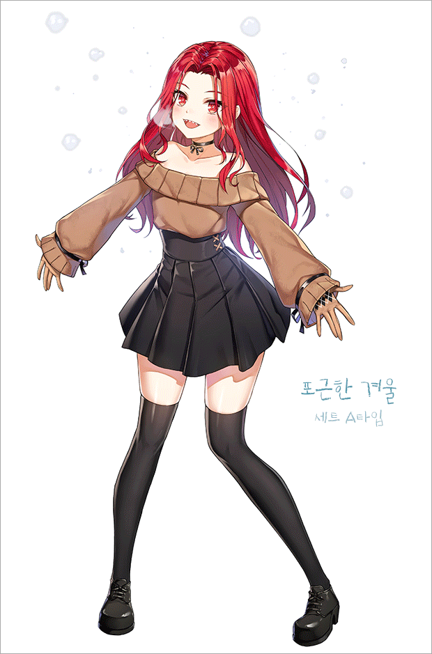 클로저스 포근한 겨울 일러스트 모음 관련 이미지 15