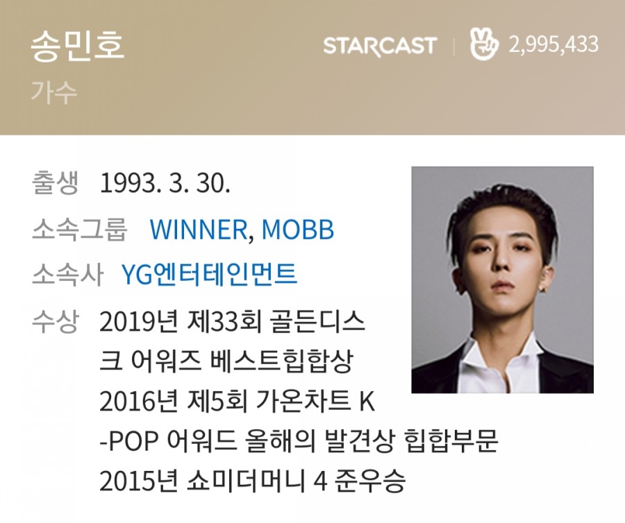 위너 송민호, 관련 이미지 1