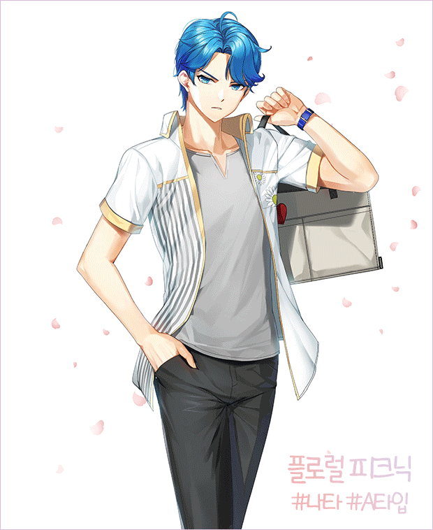 클로저스 플로럴 피크닉 일러스트 모음 관련 이미지 2