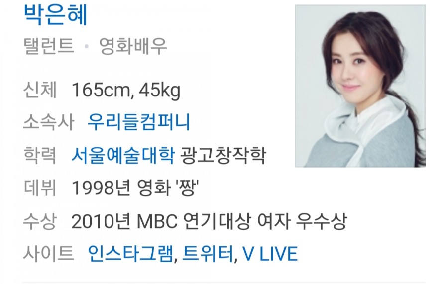 배우 박은혜 이혼, 남편 수백억 자산가? 이혼 이유 논란 관련 이미지 1
