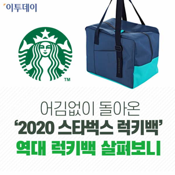 2020 스타벅스 럭키백, 오늘부터 판매! 1만7000개 가격은? 관련 이미지 2