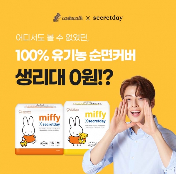 시크릿데이 미피생리대, 캐시워크 정답들 공개 관련 이미지 1