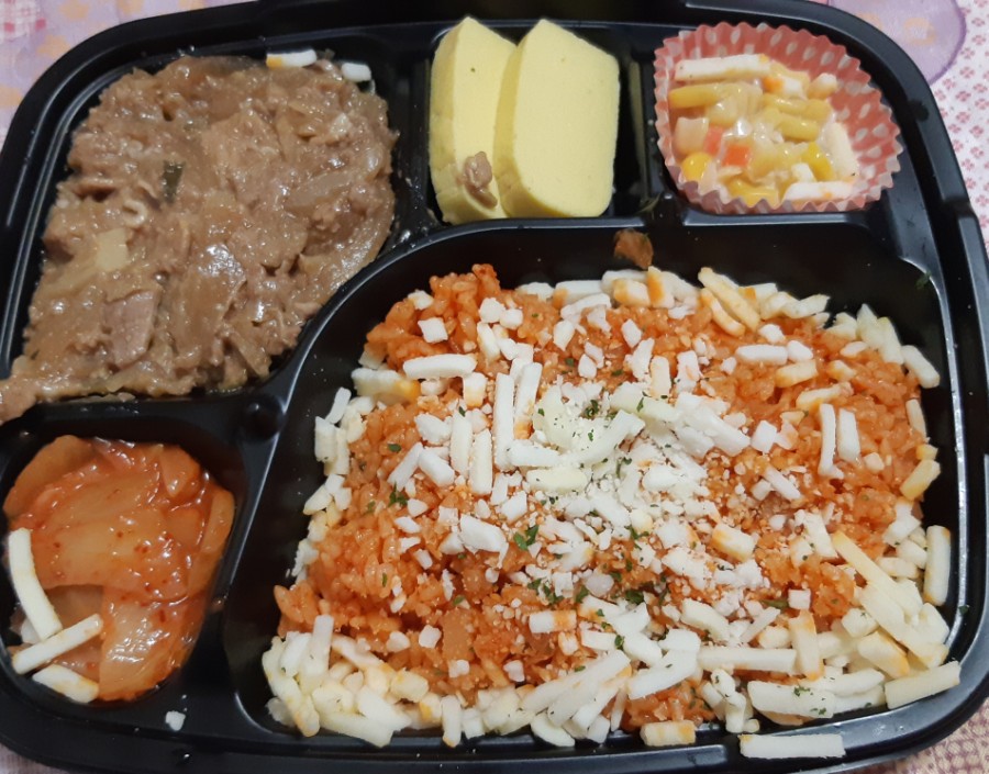 편의점 GS25 불고기 김치치즈밥 먹어본 후기 + 과자 관련 이미지 1