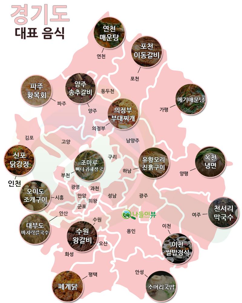 지역별 자랑스러운 대표음식 모음 관련 이미지 2