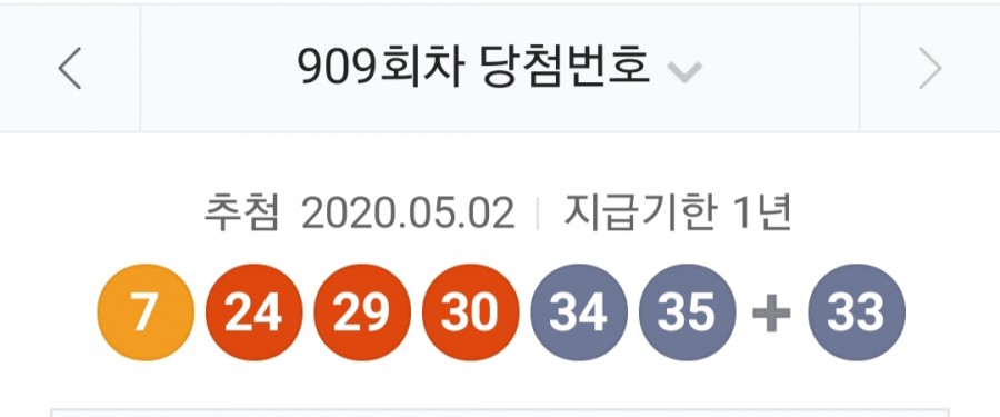 제909회로또 당첨번호, 1등 금액 명당은 어디? 관련 이미지 1