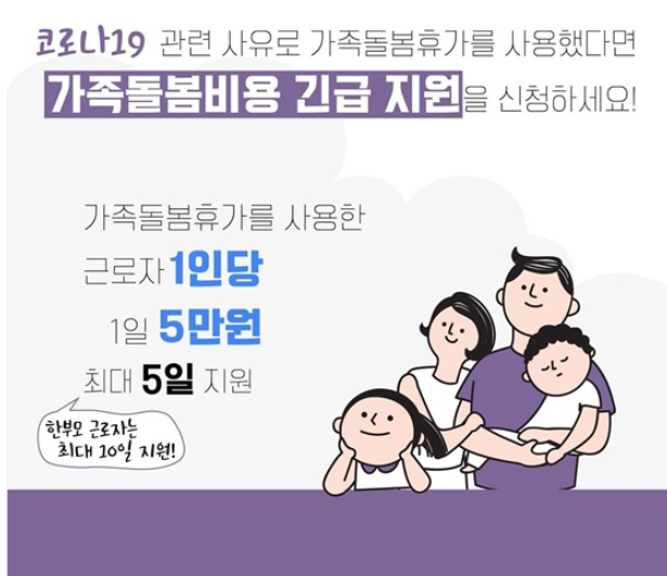 가족돌봄비용, 최대 50만원 지원! 지원 조건은? 관련 이미지 6