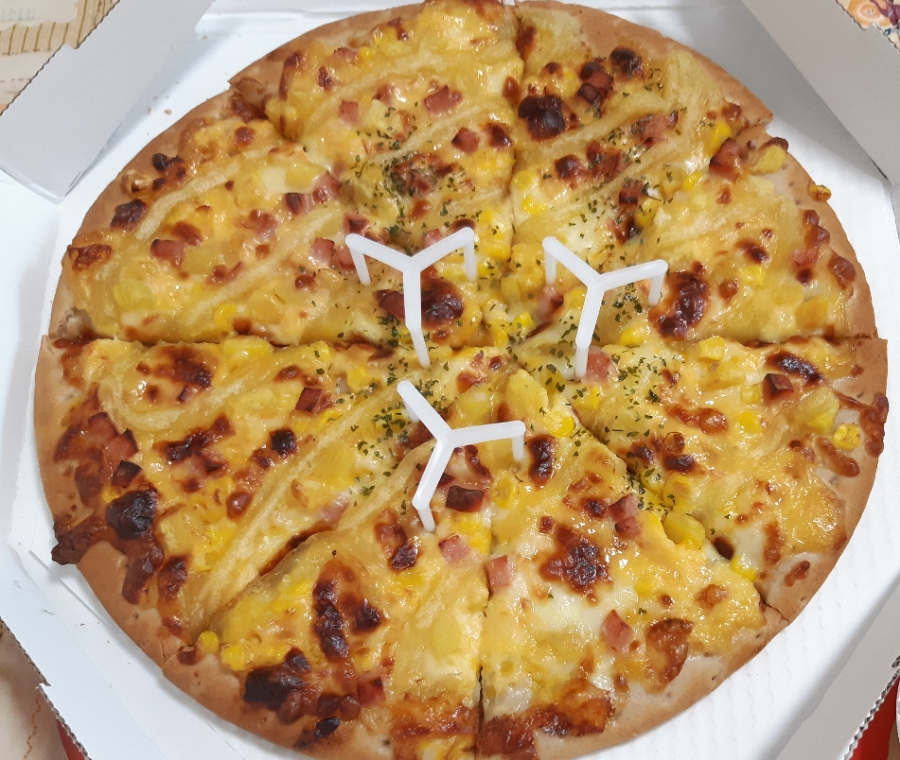굽네 피자 신메뉴 3개 후기(허니멜로,갈비,볼케이노) 관련 이미지 2
