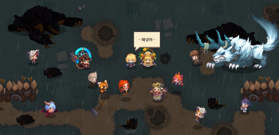 가디언테일즈 10챕터 기록되지 않은 세계 올클리어 완료 관련 이미지 71