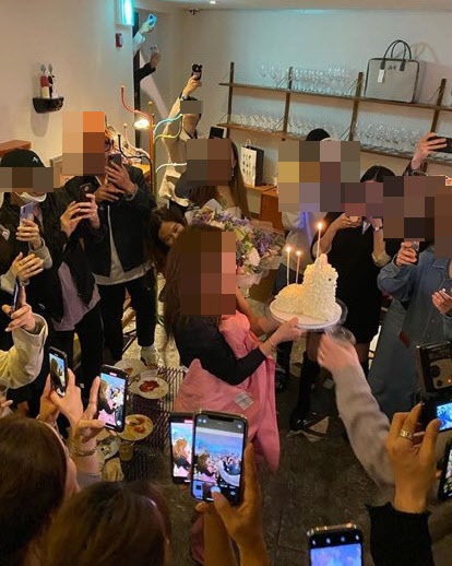 청담동 생일파티, 이민정 이주연 손연재 관련 이미지 1