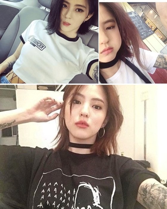 '부부의 세계' 한소희, "충격적인" 과거 담배 타투 논란.. 관련 이미지 2