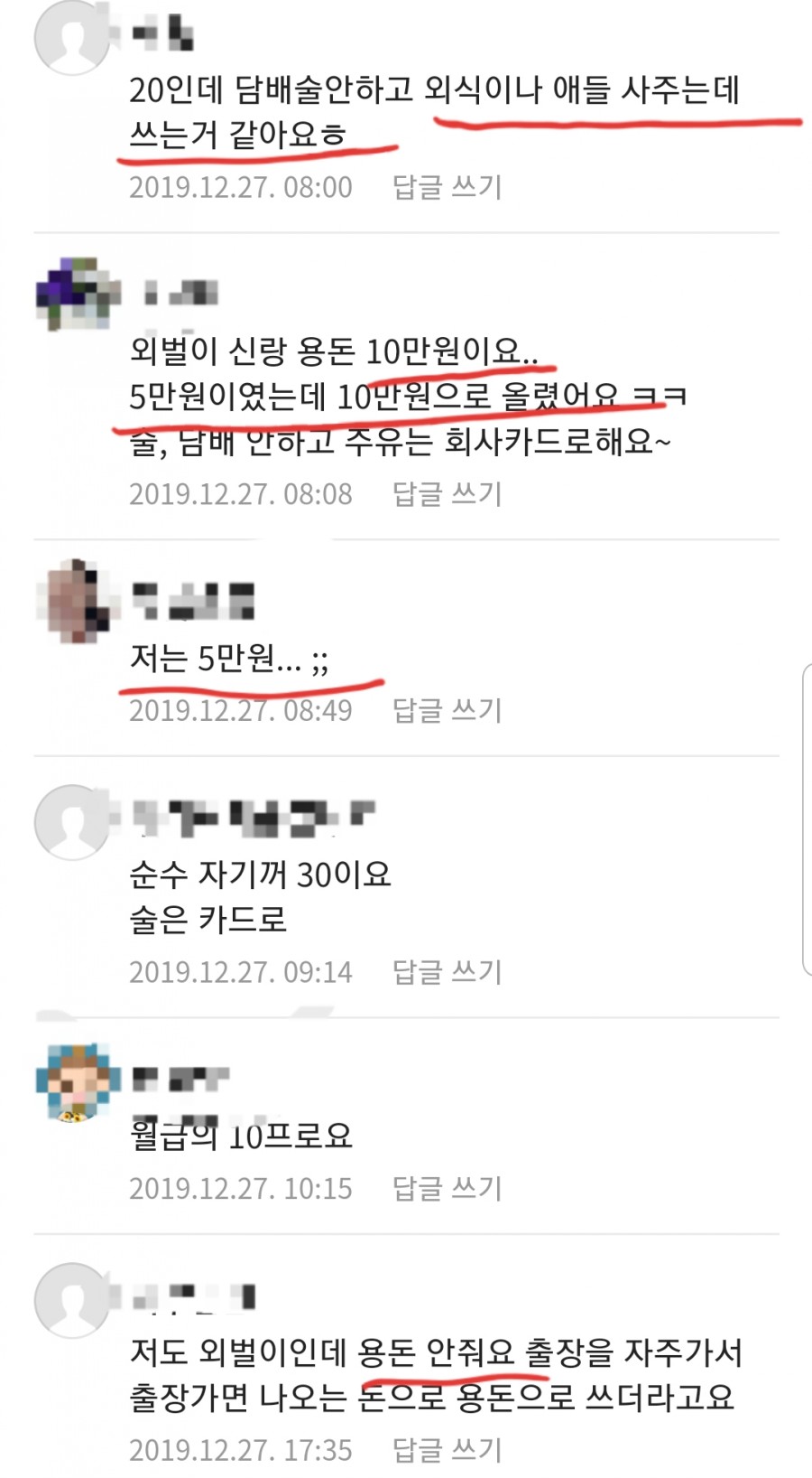 남편 용돈 얼마나 주나요? 관련 이미지 12
