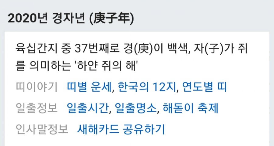 2020년 경자년, 공휴일 총 몇 개일까? 관련 이미지 2