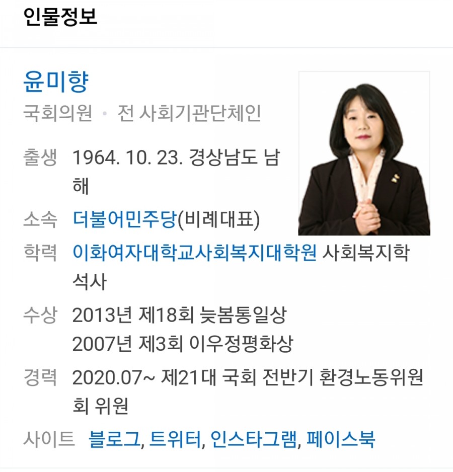 정의연 윤미향, 관련 이미지 1