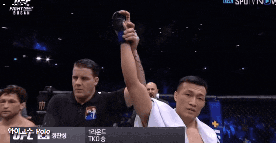 정찬성 vs 에드가 UFC 경기 결과 TKO승!(영상) 관련 이미지 6