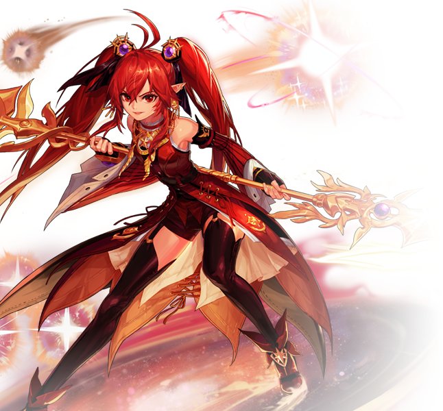 던파 여마법사, 4차 진 각성기 스킬 일러스트 모음 관련 이미지 1