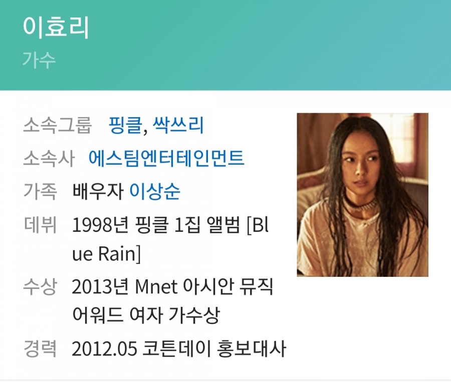 가수 이효리, 관련 이미지 1