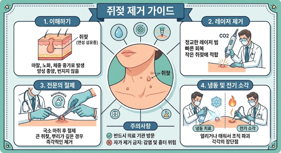 쥐젖 갑자기 늘어나는 이유? 제거 방법과 관리법 관련 이미지 4