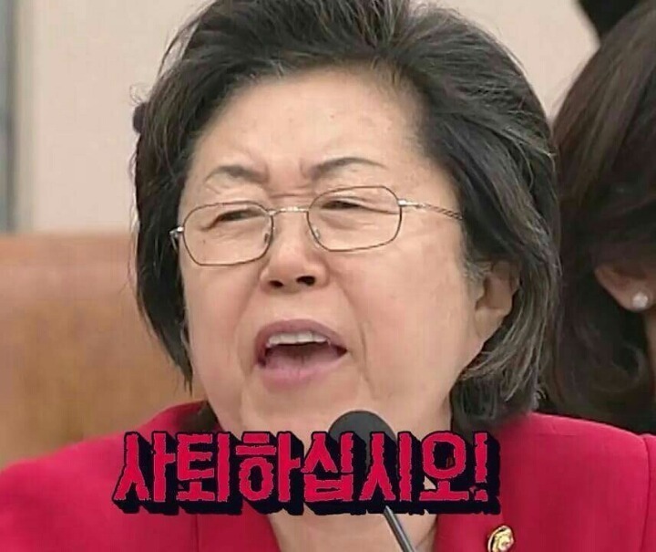 '사퇴하세요!' 한국당 이은재 의원, 팔꿈치 어택 논란..(영상) 관련 이미지 3