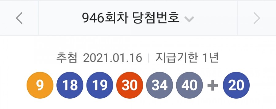 946회 로또 당첨번호조회, 1등 금액 당첨 명당은 어디? 관련 이미지 1