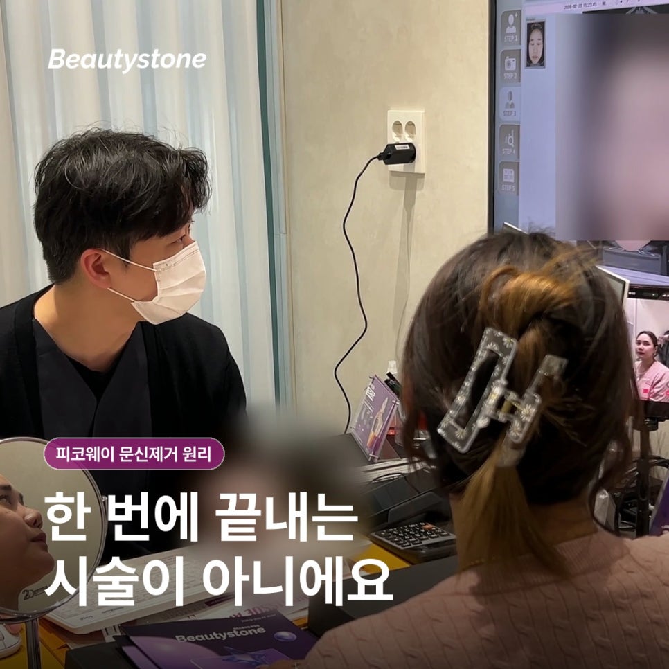 피코웨이 문신제거 원리, 색소가 잘게 쪼개져 옅어지는 과정 관련 이미지 8
