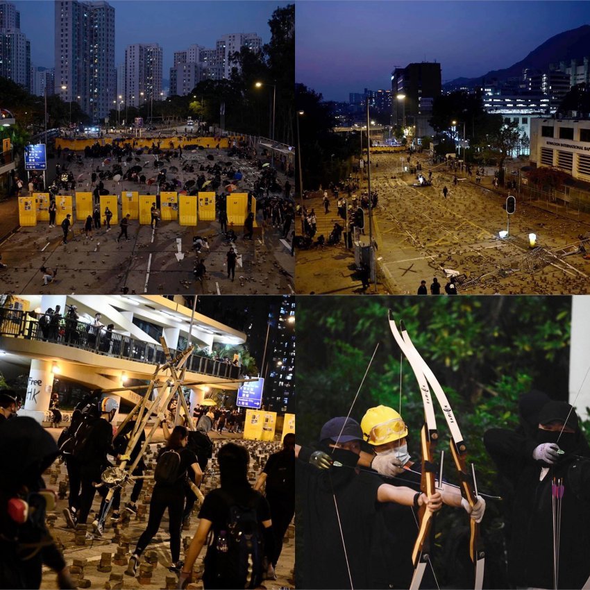 홍콩 시위 근황 관련 이미지 4