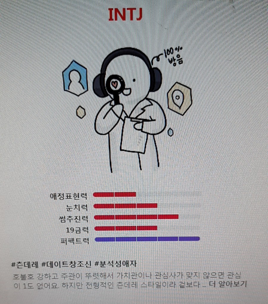 MBTI 연애능력 테스트 하는 방법! 관련 이미지 2