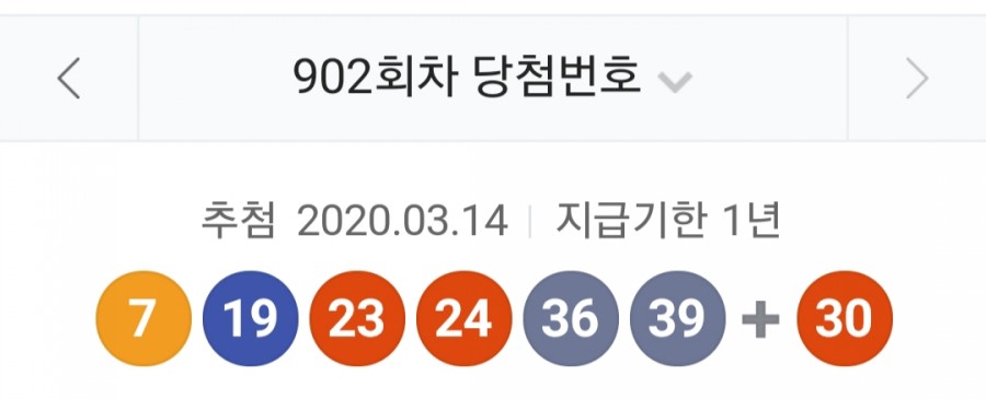 제902회차 로또 당첨번호, 1등 인원과 금액은? 관련 이미지 1
