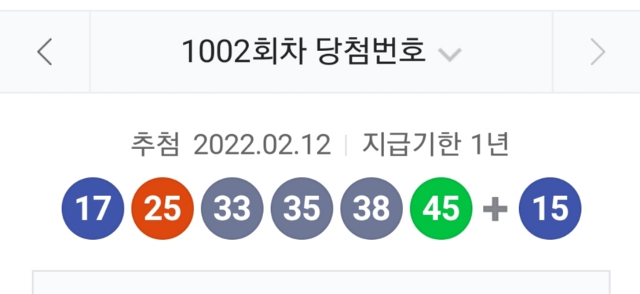 1002회차 로또 당첨조회, 1등 금액 당첨 지역은 어디? 관련 이미지 1