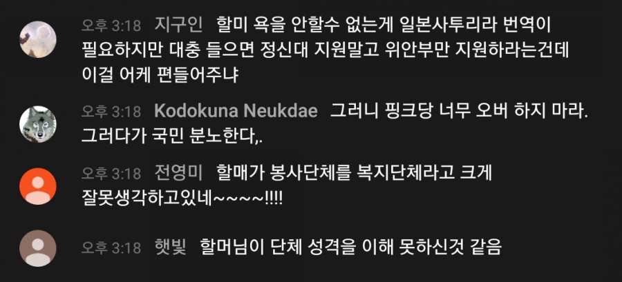 '충격적인' 이용수 할머니 기자회견, 댓글 반응 모음..(요약) 관련 이미지 12
