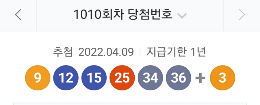 1010회 로또 당첨 조회, 1등 금액 당첨 명당은 어디? 관련 이미지 1