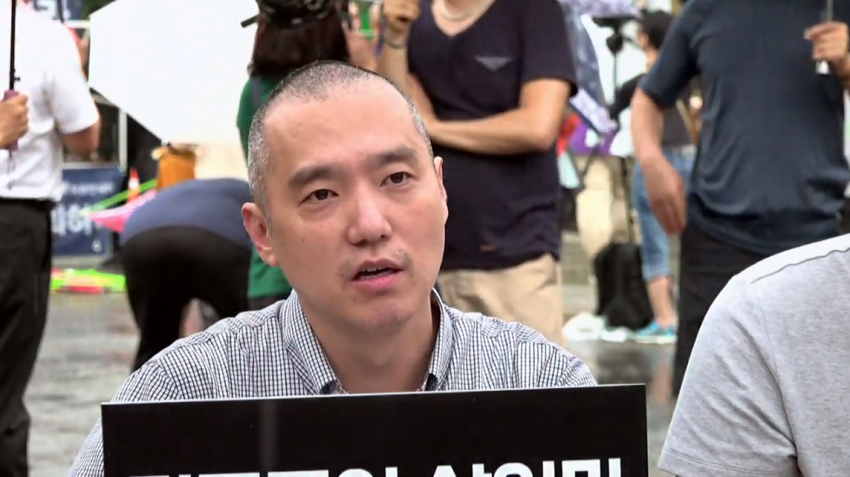 김용호 김세의 삭발, 문재인 탄핵 강용석 눈물범벅 관련 이미지 4