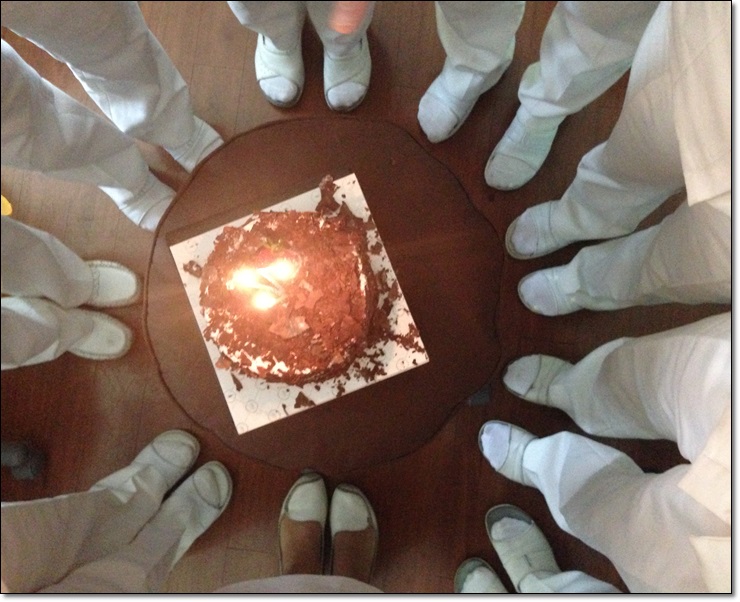 생일 주인공 수선생님이 생일 빵!!으로 오늘 점심 관련 이미지 2