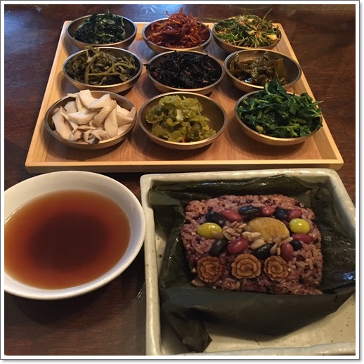 삼성동의 이색적인 한옥카페 하우에서 연잎밥을 먹으며 15년 차앤박관리자 송년 모임!! 관련 이미지 6