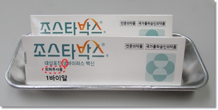 사랑하는 부모님께 대상포진 예방 접종 조스타박스 접종시켜드려요!! 관련 이미지 1
