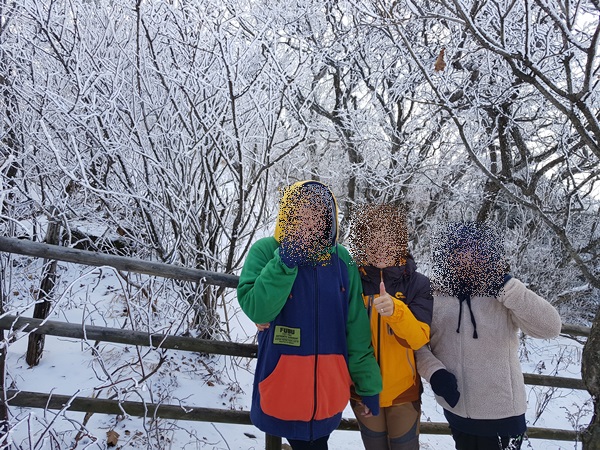 늦가을 오대산 산행, 올해 첫눈을 보고 힐링했어요!! 관련 이미지 30