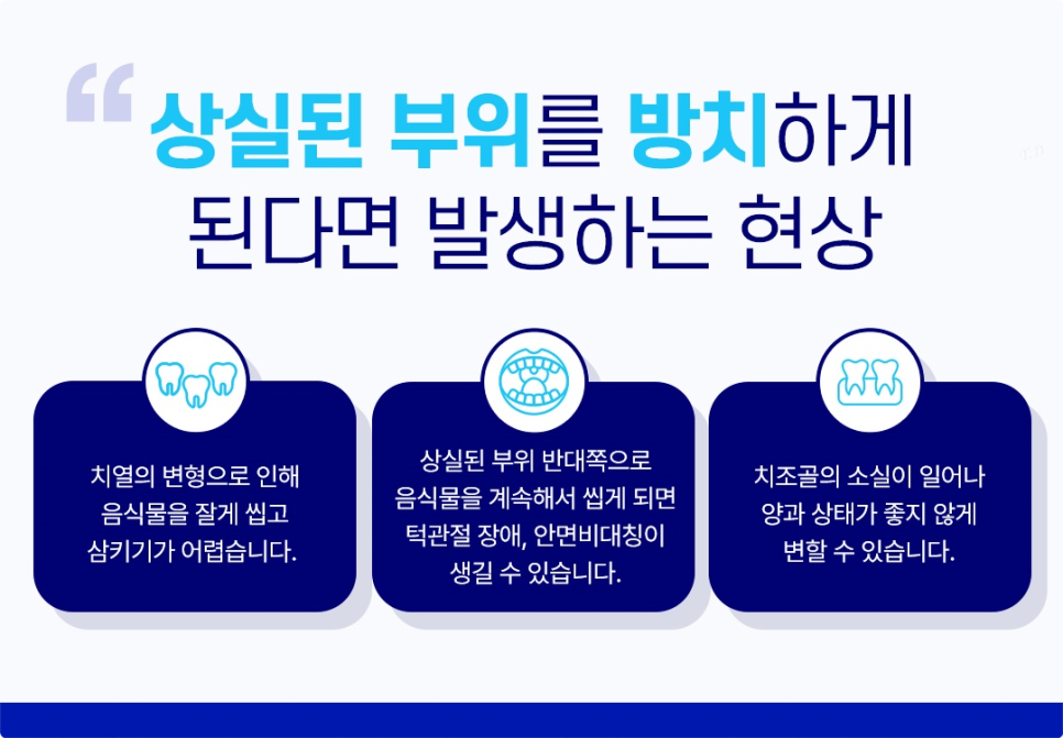 종로치과 치아가 빠져있는 상태여서 임플란트 고민하고 계신가요? 관련 이미지 3