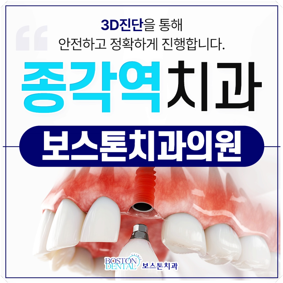 종각역치과 3D 분석으로 확인하고 안전하게 임플란트 식립 관련 이미지 1