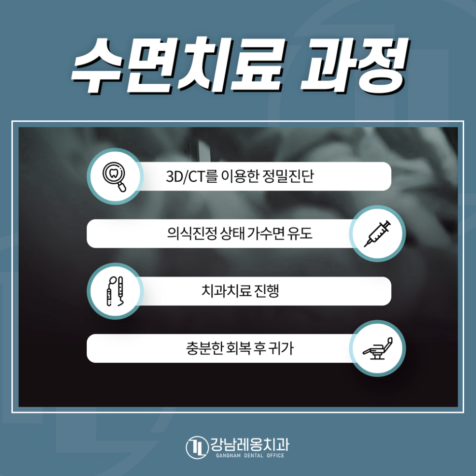 강남레옹치과의 의식하 진정법 임플란트! 통증, 불안 줄여요. 관련 이미지 8