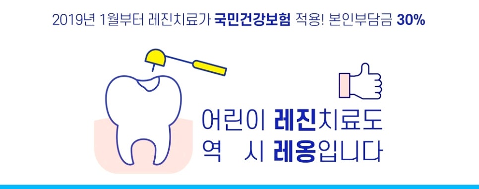 강남레옹치과 레진치료도 건강보험에 적용되었어요! 12세 이하 어린이 영구치 관련 이미지 6