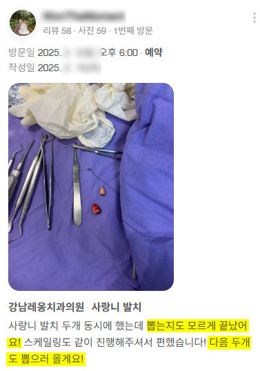 사랑니, 통증 없다고 그냥 둬도 될까? 사랑니의 3가지 사실 / 강남레옹치과 관련 이미지 9