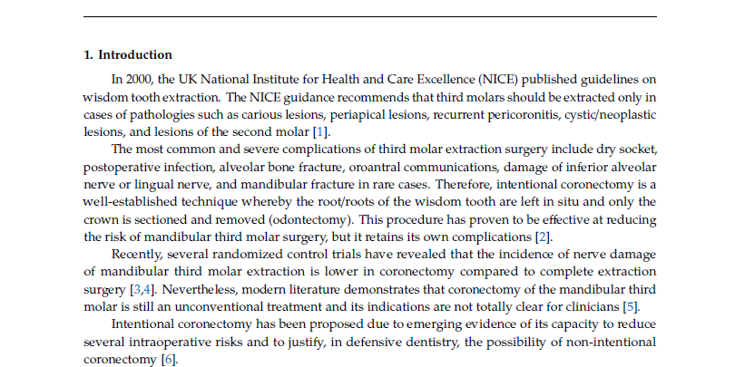 공부하는 강남레옹치과, 사랑니 치관절제술에 관한 논문 참여 관련 이미지 3