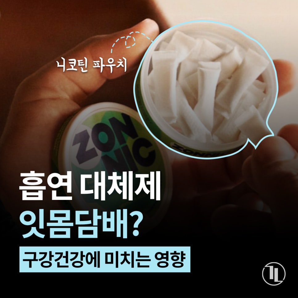 잇몸담배 시대, 니코틴 파우치 치과에서 경고하는 이유는? / 강남레옹치과 관련 이미지 1